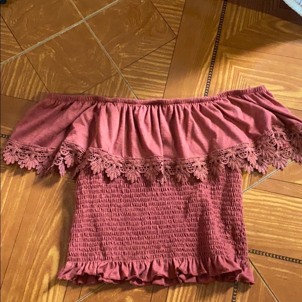 Off the shoulder top